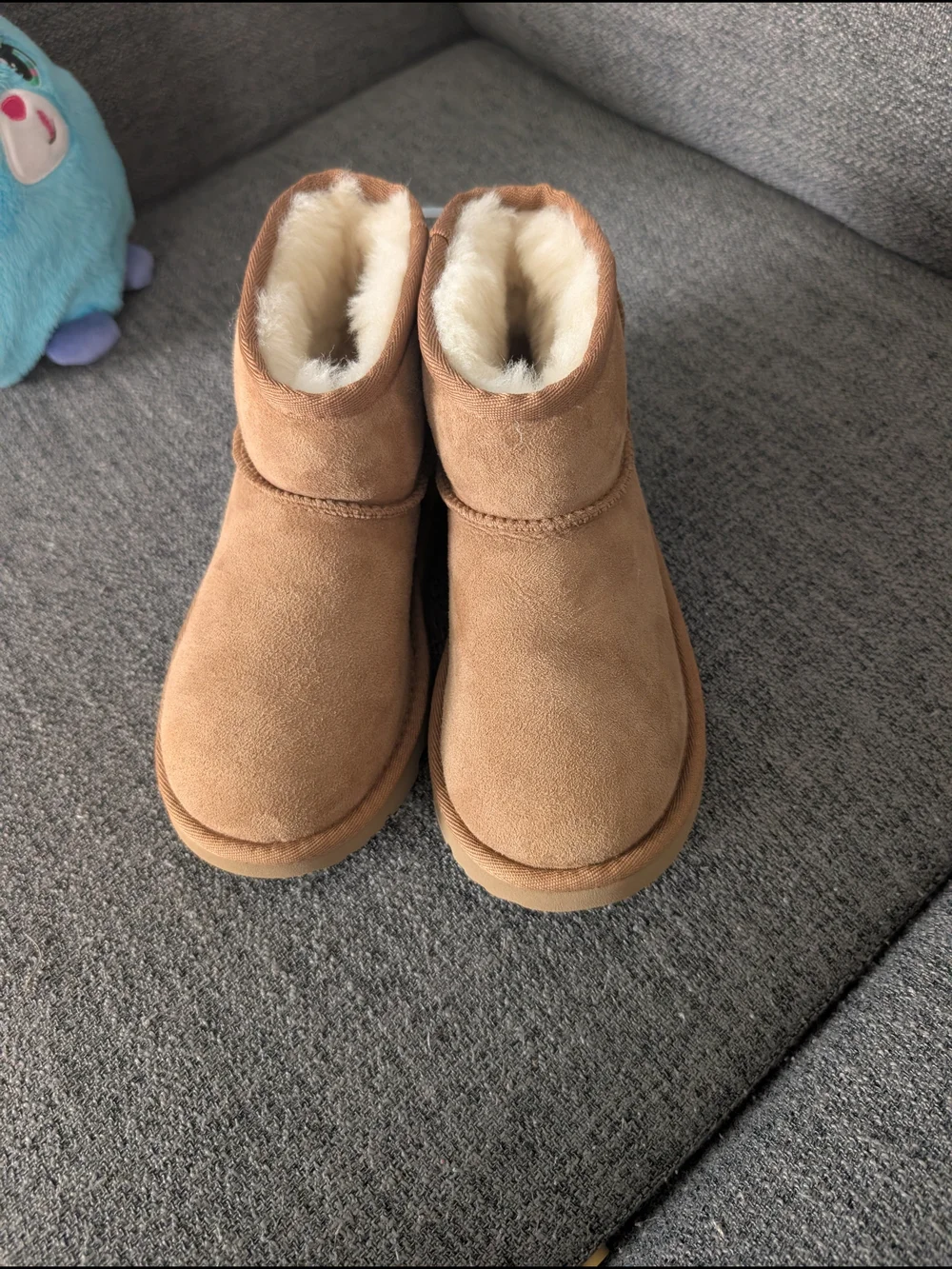 UGG Kids Chestnut Suede Classic Short Boot